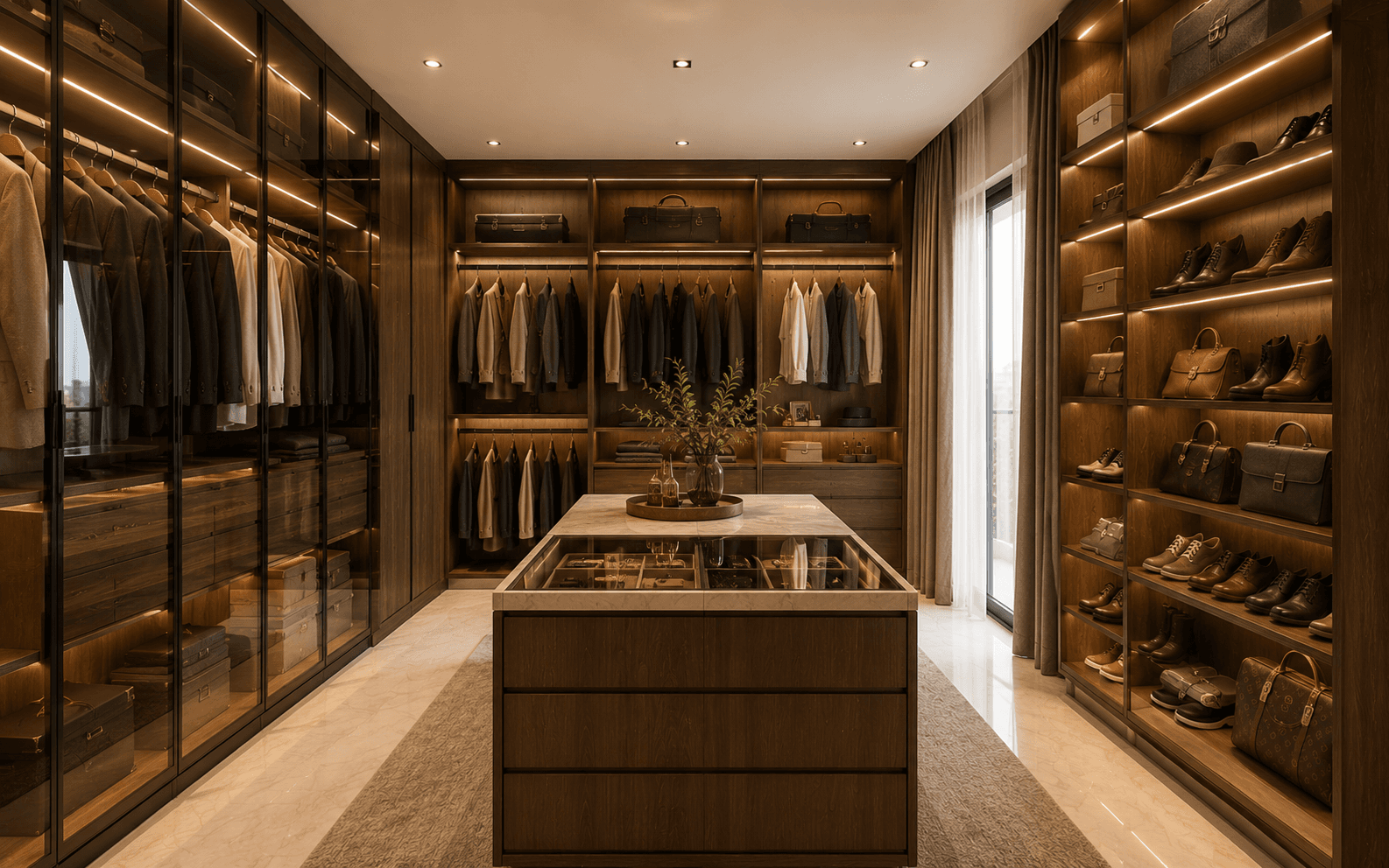 Walk-In Closets & Storage