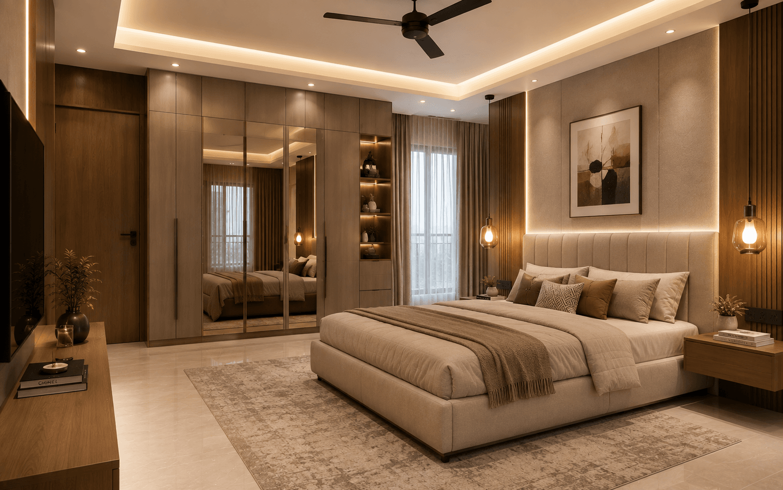 Master Bedroom & Wardrobes